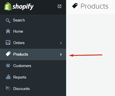 adding products to shopify