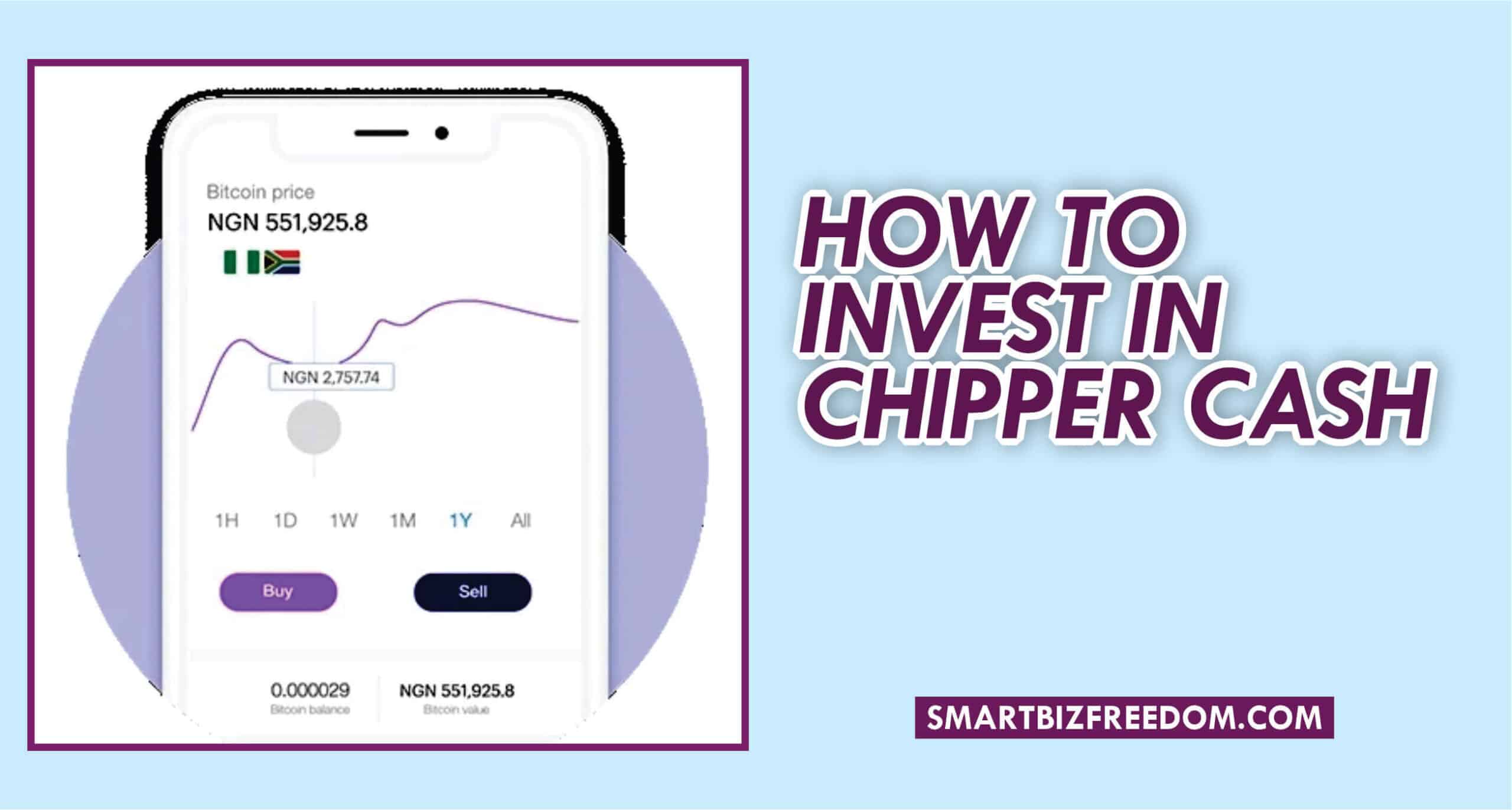 how to invest in chipper cash