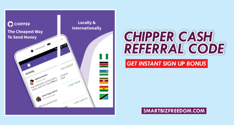 Chipper Cash Referral Code: [5B7ZG] Get Instant Bonus