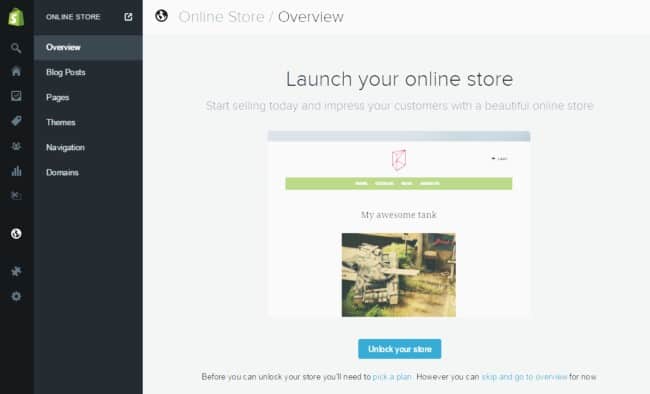 launching your shopify store