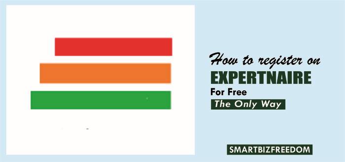 How to register on Expertnaire for free [The Only Way]