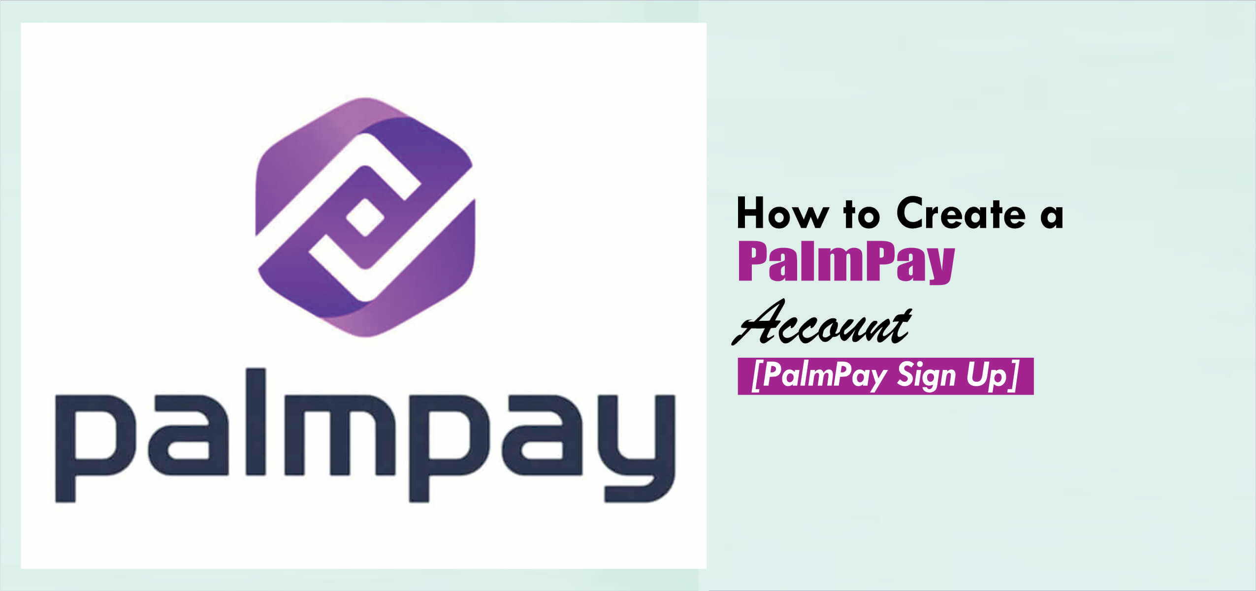 PalmPay sign up