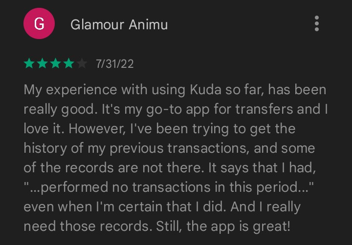 Kuda review